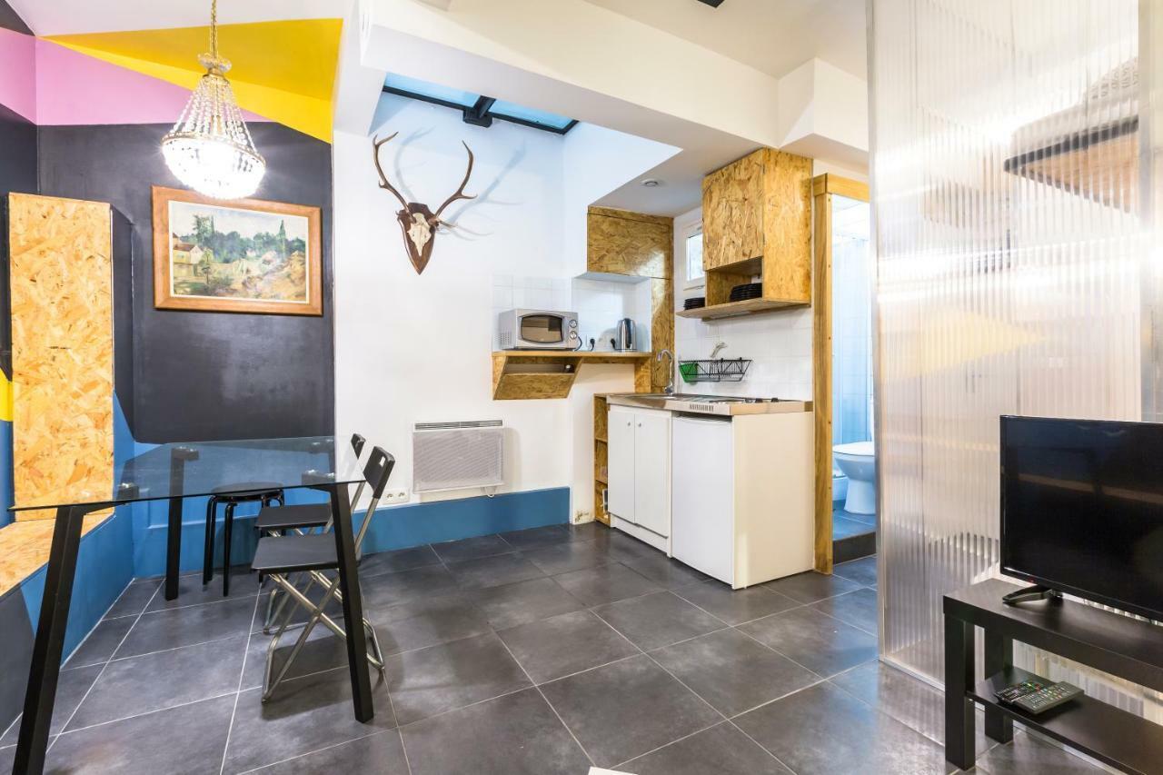 Pretty 25 M2 In A Lively District Leilighet Paris Eksteriør bilde