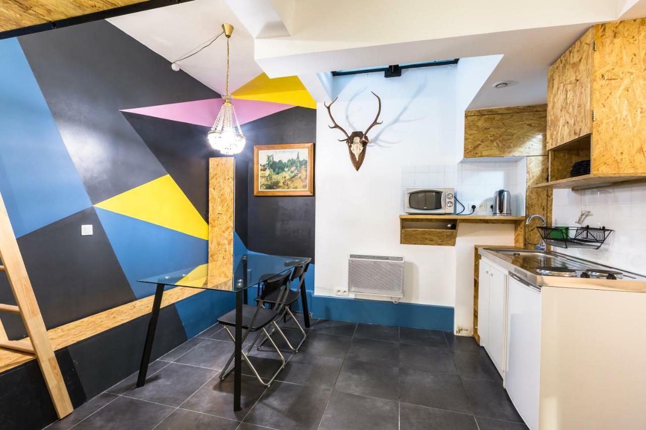 Pretty 25 M2 In A Lively District Leilighet Paris Eksteriør bilde